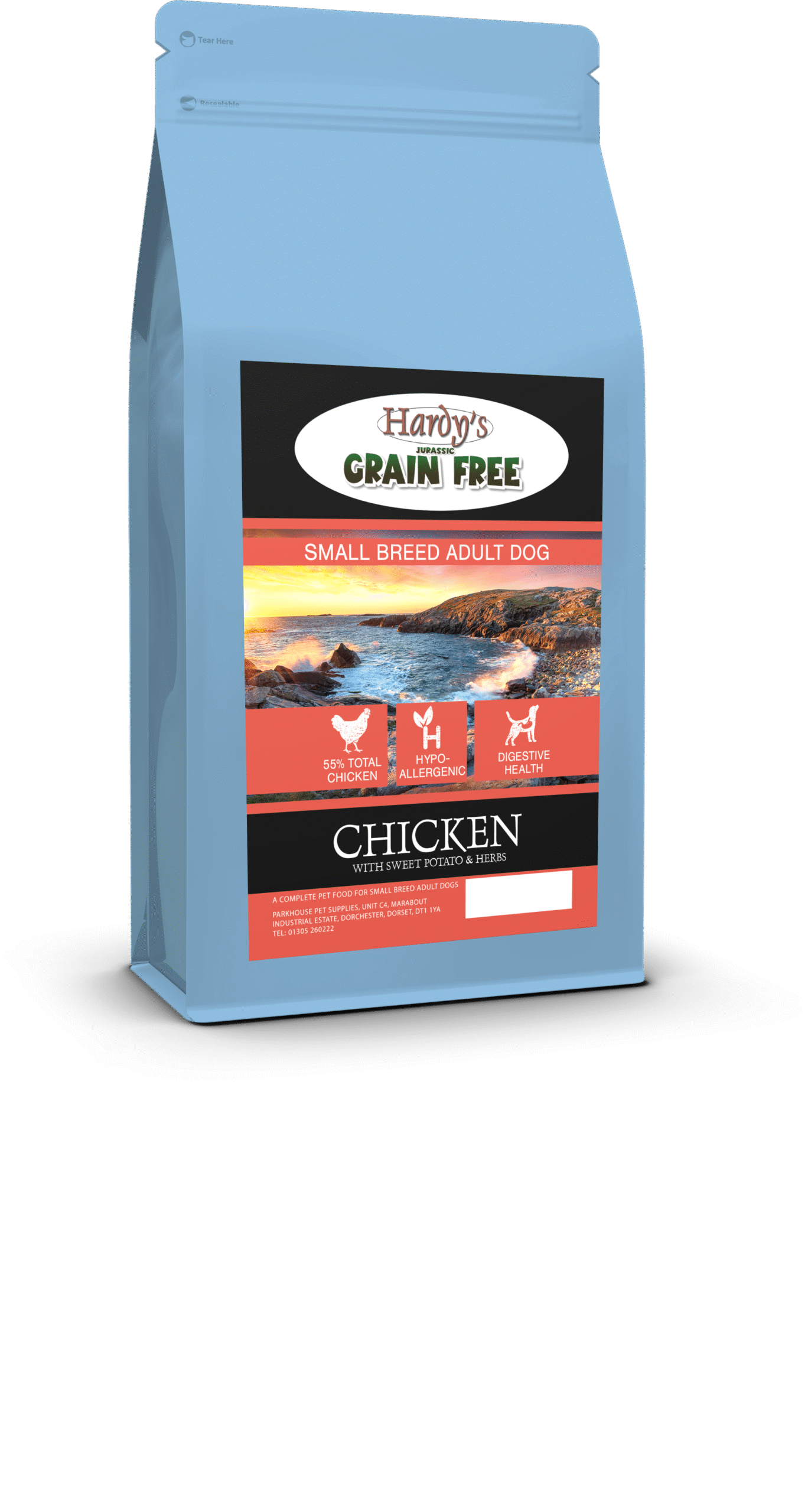 Picture of Hardy’s Jurassic Grain Free Small Breed Chicken, Sweet Potato & Herbs ...